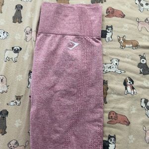 Gymshark pink seamless leggings